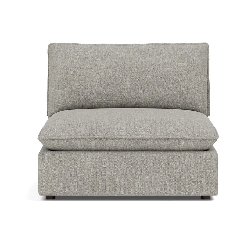 Chill Time Armless Chair, Heather