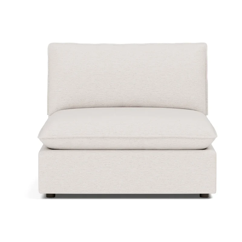 Chill Time Armless Chair, Nomad Snow