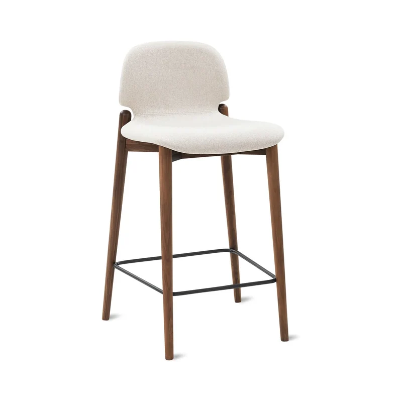 Dine In Counter Stool, Walnut/Dune