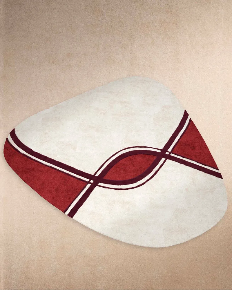Twiggy Rug - Aubergine
