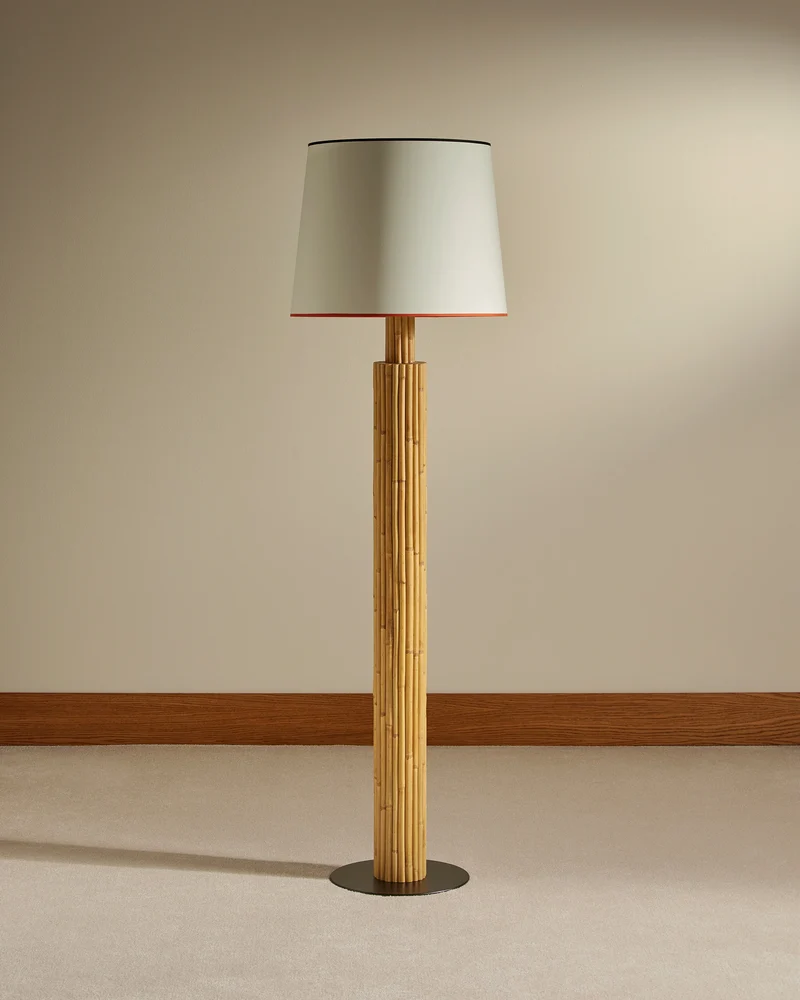 Riviera Floor Lamp - Natural