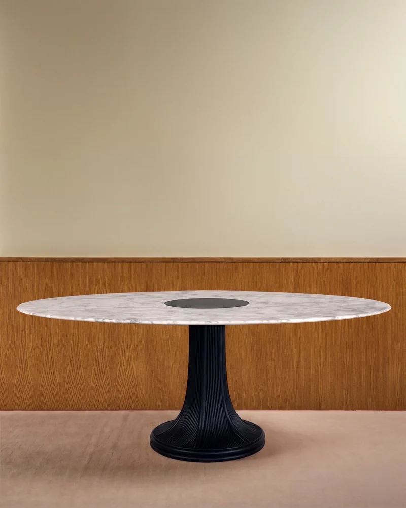 Table Riviera - Noir / Marbre Noir