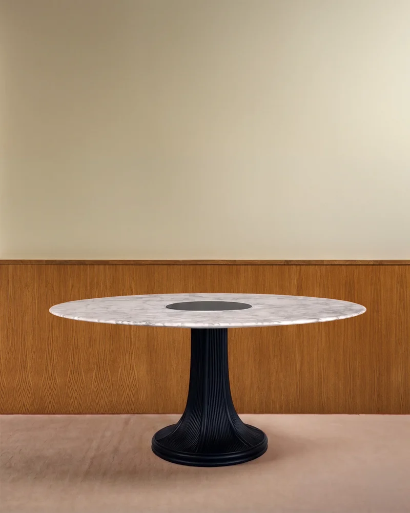 Table Riviera - Noir / Marbre Noir