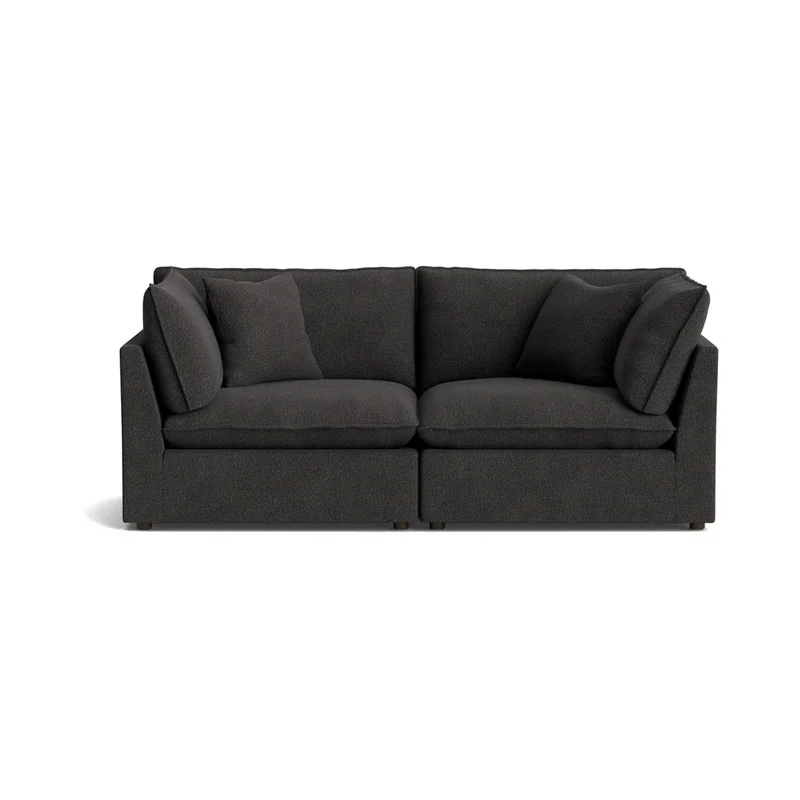 Chill Time 2-Piece Modular Sofa, Dark Shadow
