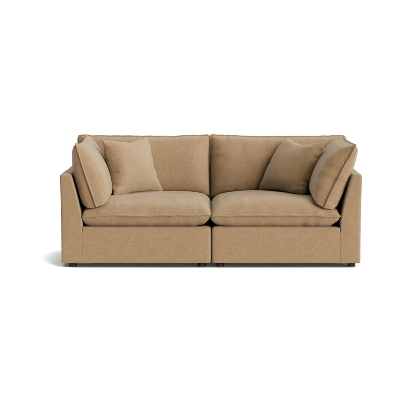 Chill Time 2-Piece Modular Sofa, Hazelnut