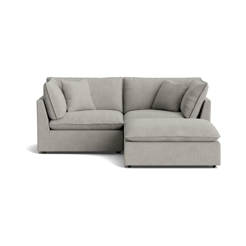 Chill Time 3-Piece Modular Sectional, Heather
