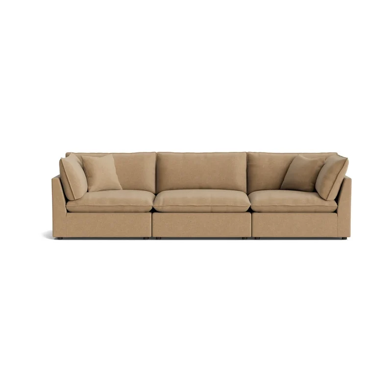 Chill Time 3-Piece Modular Sofa, Hazelnut