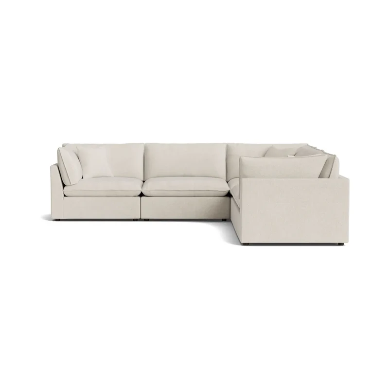Chill Time 5-Piece Modular Sectional Closed, Birch