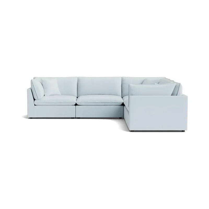Chill Time 5-Piece Modular Sectional Closed, Cove