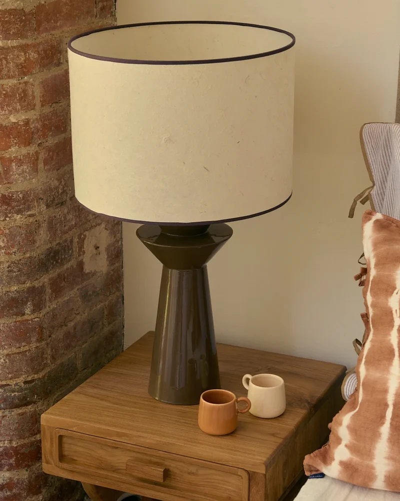 Lampe à poser Leo Rosha laqué