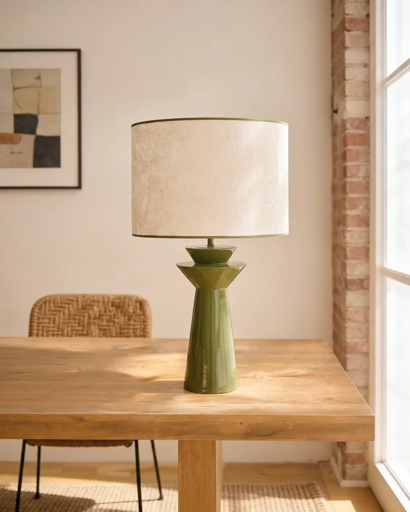 Lampe à poser Leo Rosha laqué