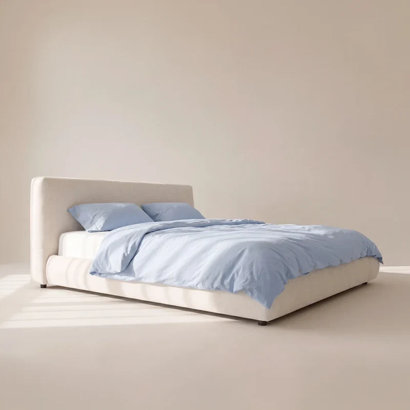 Dream Storage Bed, King, Latte