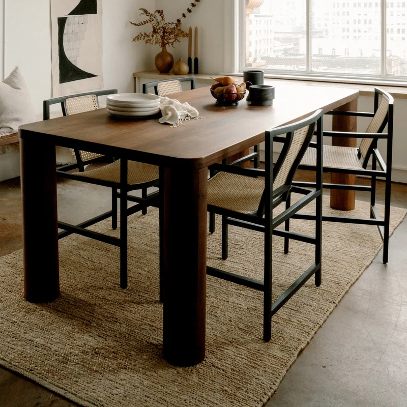Field Dining Table, Seats 8-10 People, American Walnut