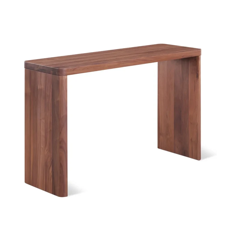 Form Console, Small, American Walnut