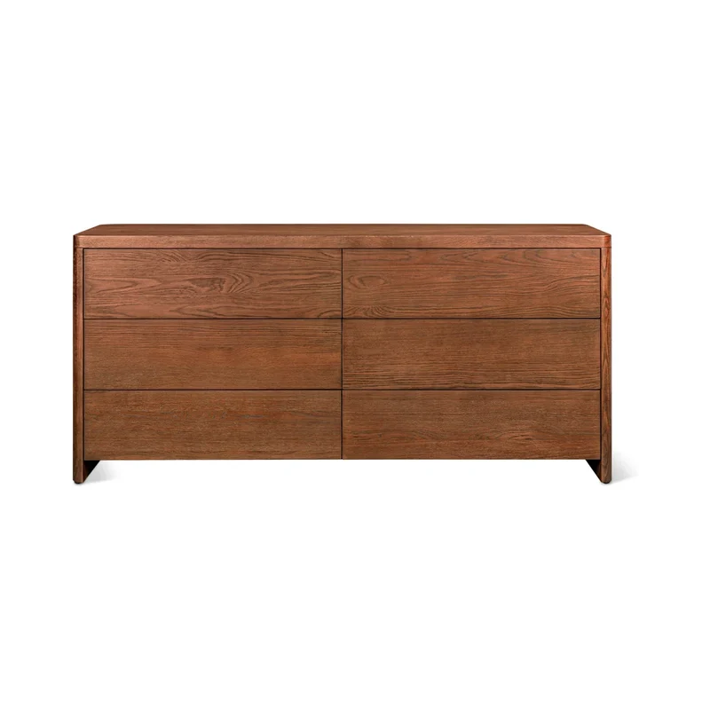 Form Dresser, Stained Walnut