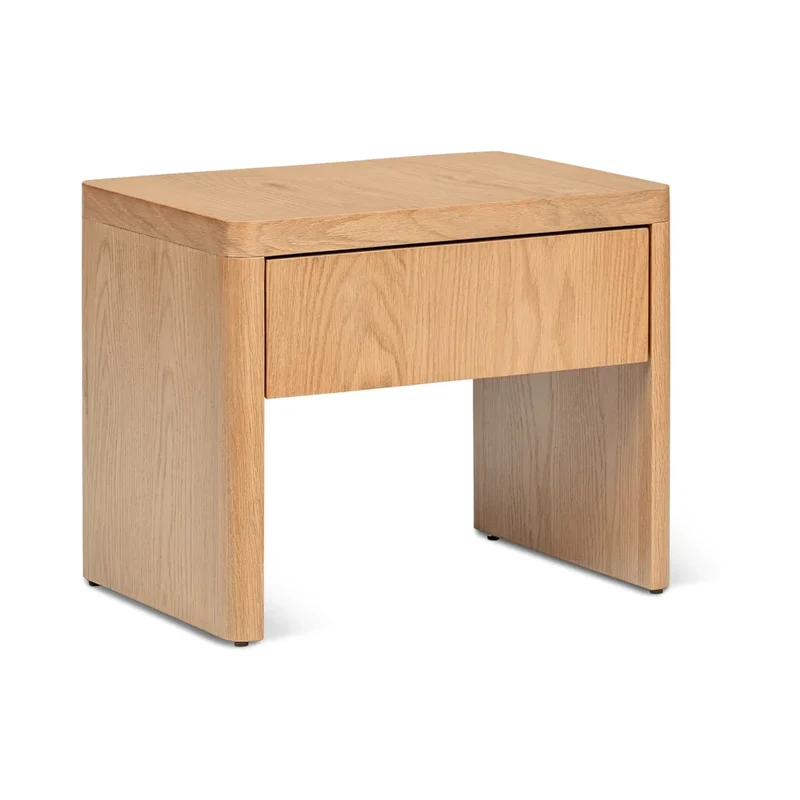 Form Nightstand, White Oak