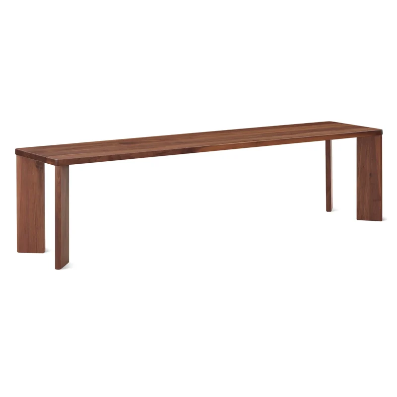 Frame Bench, Seats 3, American Walnut