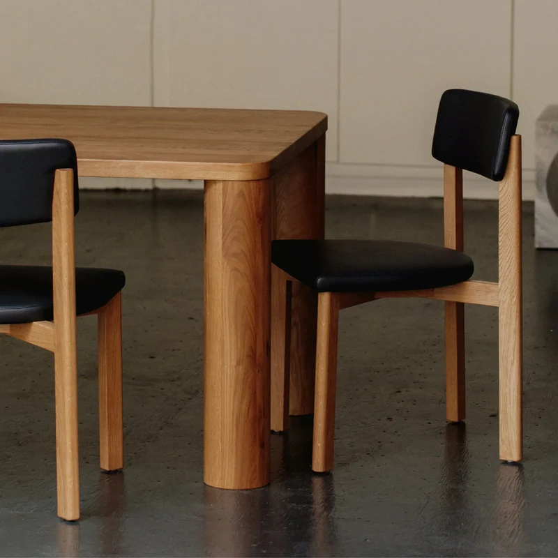 Frame Dining Chair, Oak, Caviar