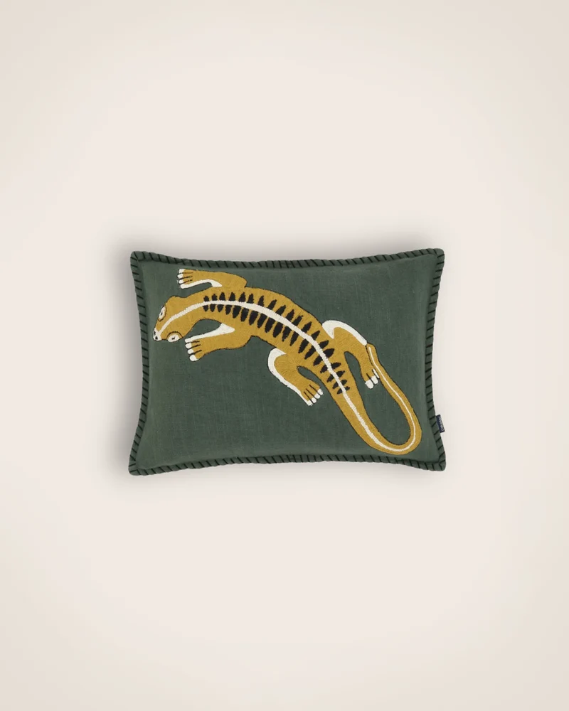 Housse de coussin Gecko