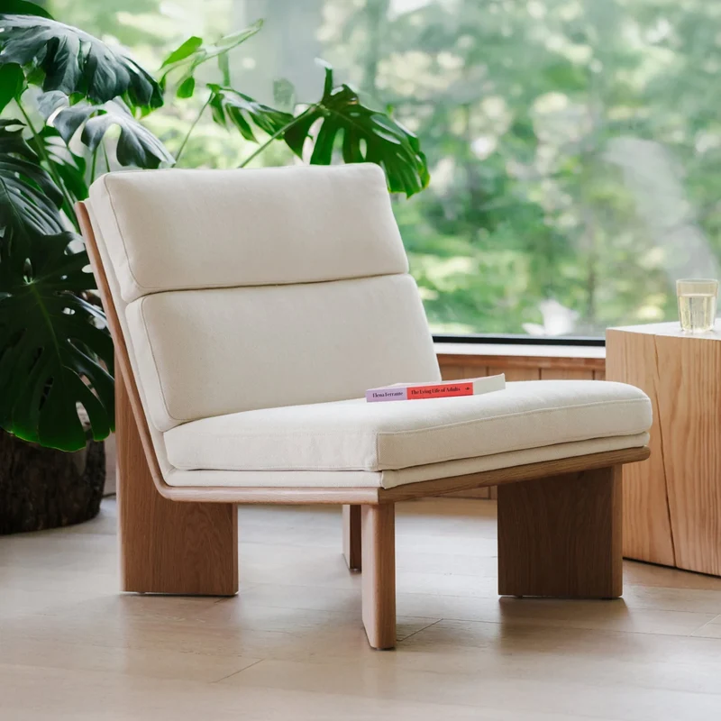 Frame Lounge Chair, Oak, Herringbone