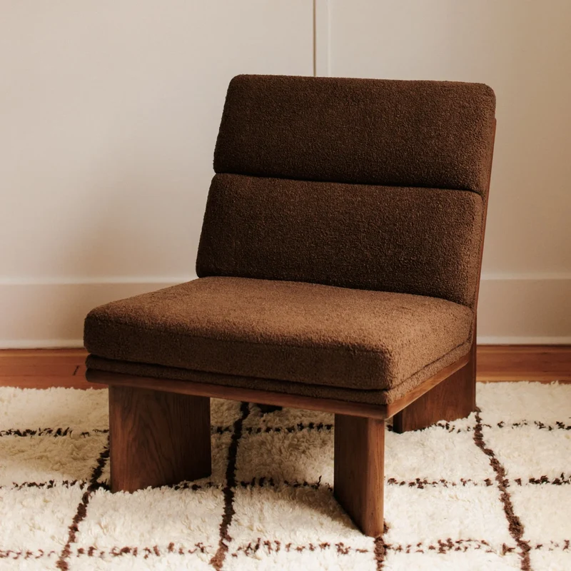 Frame Lounge Chair, Walnut, Cub