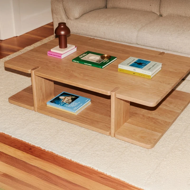 Get Closer Coffee Table, Large, Oak