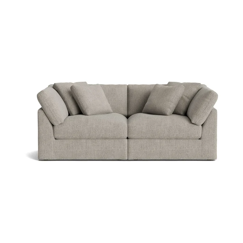 Get Together™ 2-Piece Modular Sofa, Large, Oatmeal