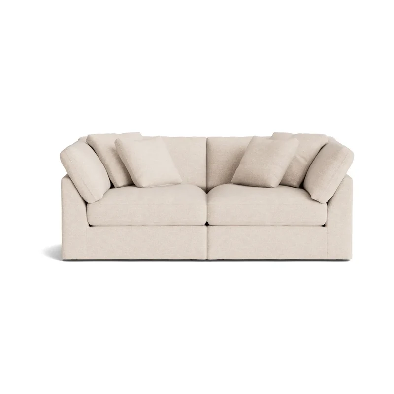 Get Together™ 2-Piece Modular Sofa, Large, Sunbeam