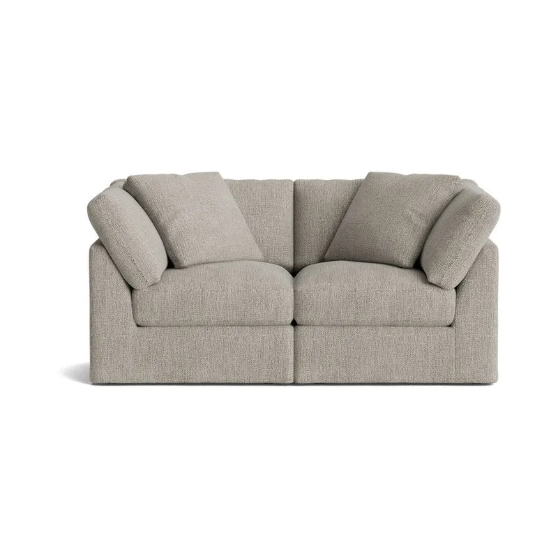 Get Together™ 2-Piece Modular Sofa, Standard, Oatmeal