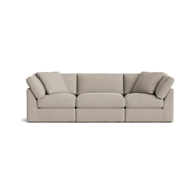 Get Together™ 3-Piece Modular Sofa, Standard, Light Pebble