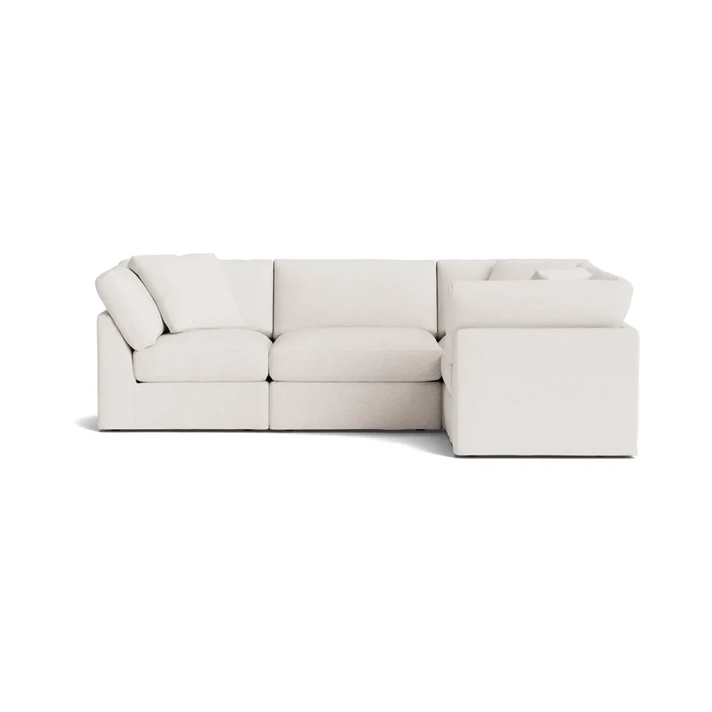 Get Together™ 4-Piece Modular Sectional Closed, Standard, Nomad Snow