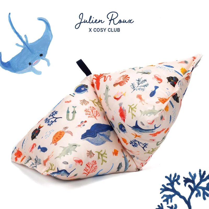 Coussin cervical · SALVADOR Cosy Club x Julien Roux