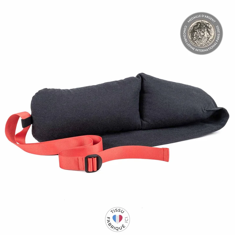 Coussin d'allaitement sangle corail · DUOH