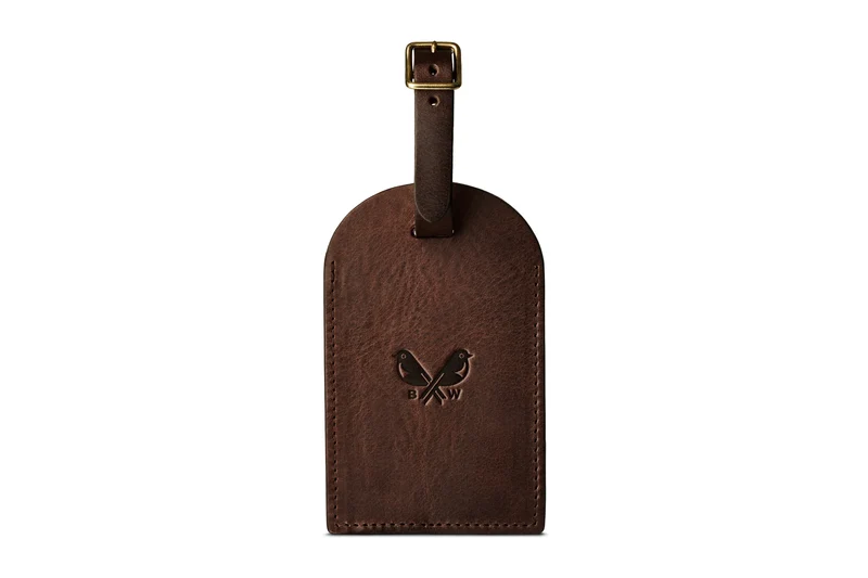 Luggage Tag - Dark Brown