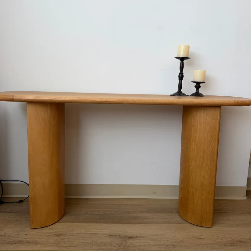 Haven Console Table White oak（karhyn studio sale）