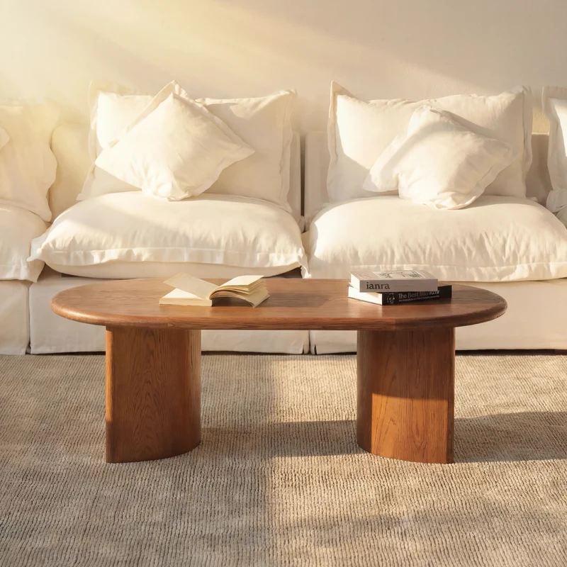 Haven Coffee Table White oak