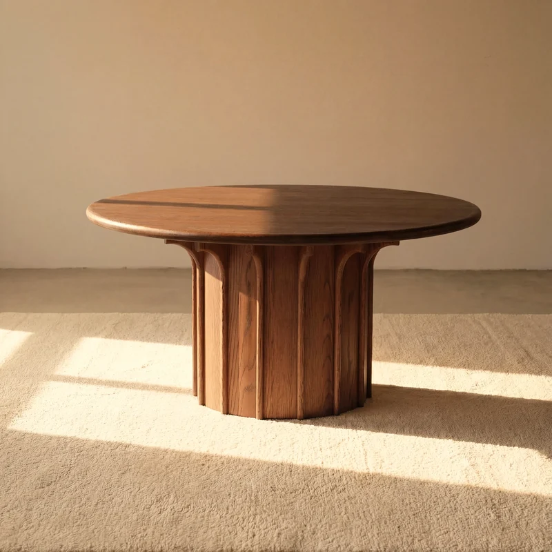 Corin Dining Table White oak