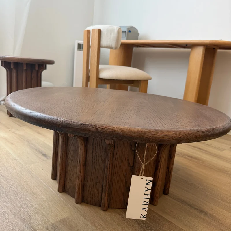 Corin Coffee Table White oak（karhyn studio sale）