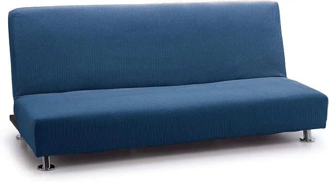 Housse élastique pour canapé lit clic-clac Trois Places | Housse de canapé lit Universelle | Protecteur de qualité en Tissu Jacquard Toucher Coton