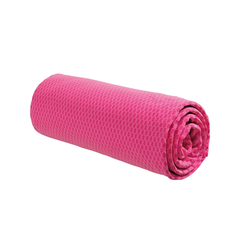 Drap-housse satin de coton - Garden Micro Fuchsia