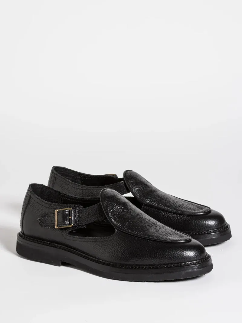 JO BLACK GRAINED