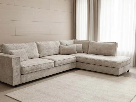 Canapé Brussel angle beige