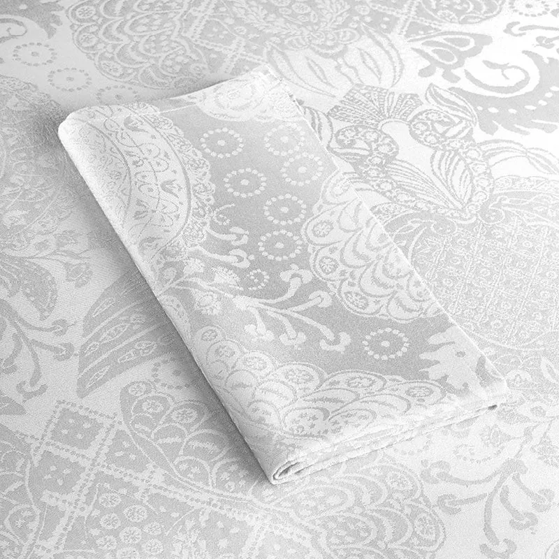 Set de 4 serviettes - Arles blanc