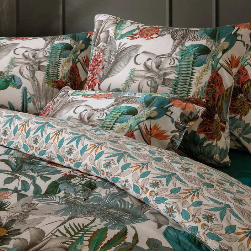 Drap-housse satin de coton - Vert