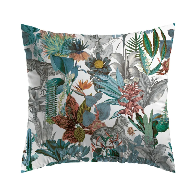 Taie(s) d'oreiller satin de coton - Zanzibar blanc