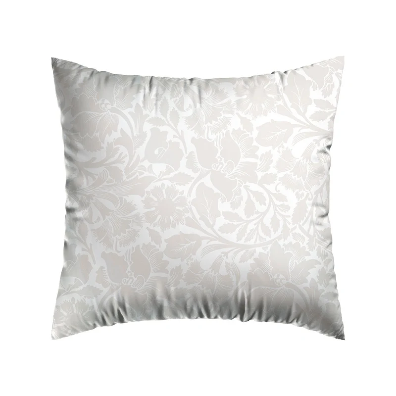 Taie(s) d'oreiller satin de coton - Arabesque beige