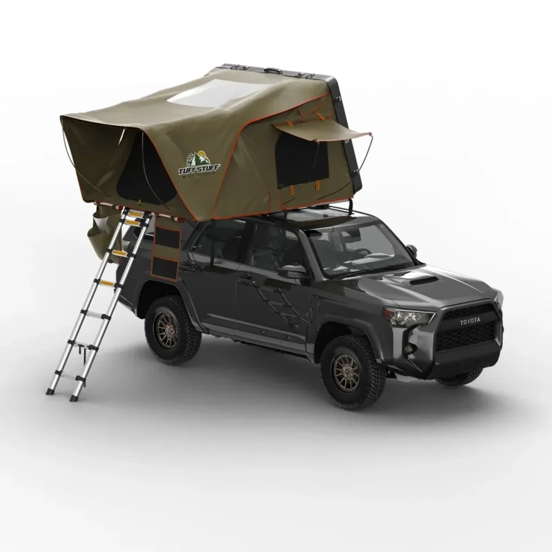 Alpha Clam Shell Roof Top Tent - Black - Gen2 Open Box Will Call - No Warranty/Returns