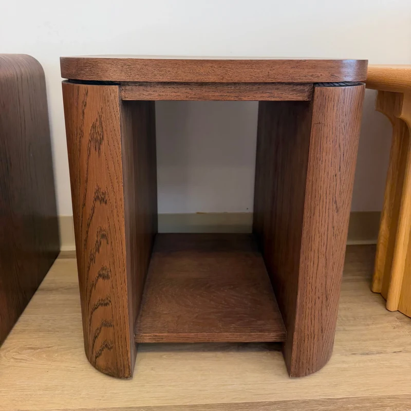 Ovelo Side Table All-oak construction（karhyn studio sale）