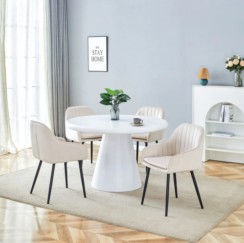 TABLE A MANGER ASSIA BLANC