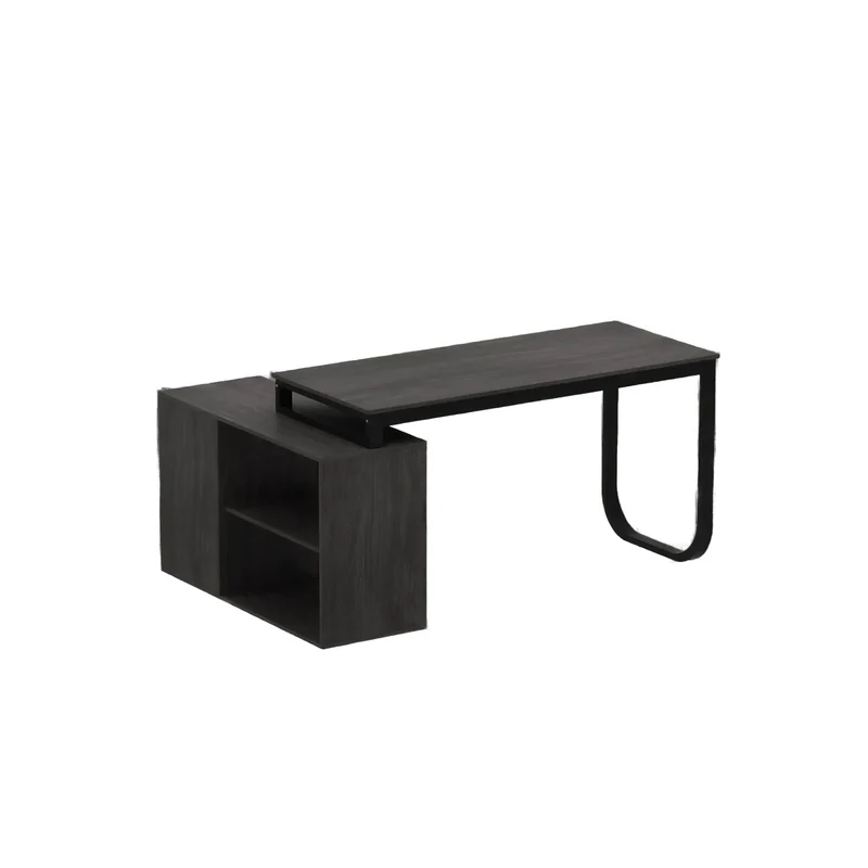 L-Shaped Table with Storage